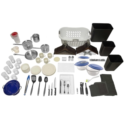 Candlewood Suites 2 Bedroom Kitchen Kit, Service for 6